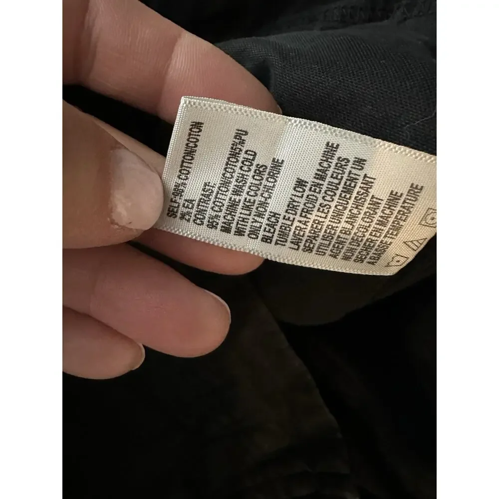 Standard James Perse Large Size 3 Women Jacket Utility Moto Full Zip 3-34